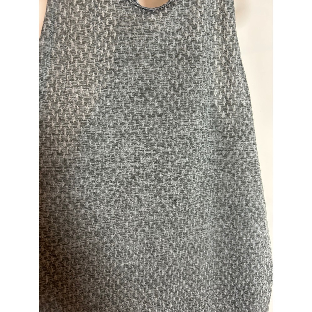 Patagonia Womens Tank Top Gray Textured Racerback Athletic Workout Activewear XL - Picture 2 of 7